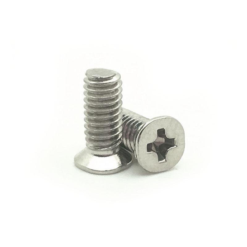 304 Stainless Steel Phillips Countersunk Head Machine Screw M4*10