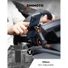 KEMIMOTO X3 Phone Mount, CNC Aluminum Dashboard 360° Adjustable Cell Phone Holder, Compatible With Can-Am Maverick X3 And MAX Models