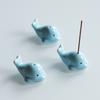 Creative Ceramic Cute Dolphin Incense Burner Animal Incense Holder Home Simple Agarwood Incense Stick