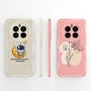 For Realme 13 Pro Plus Case Cute Panda Back Cover For Realme13 4G 5G Realme 13 Plus 13+ 13Pro+ Housing Liquid Silicone Bumper