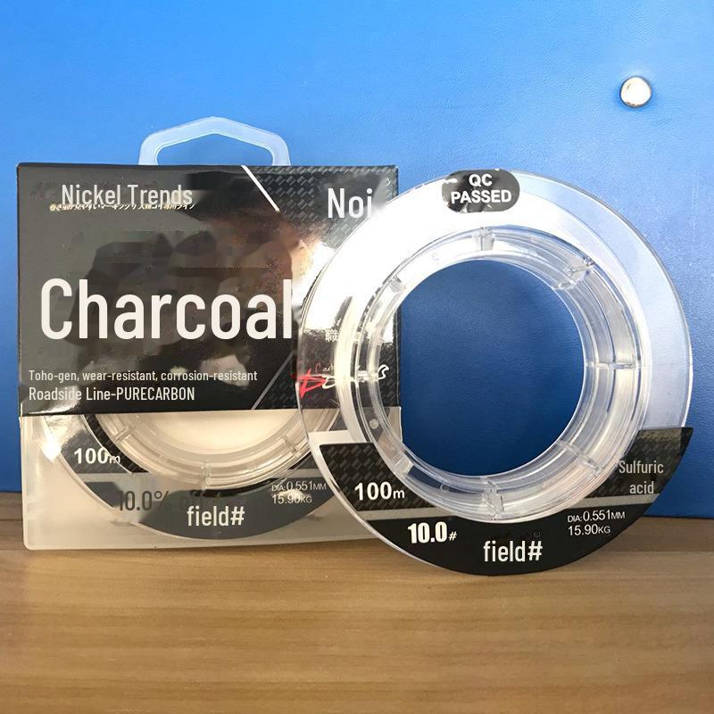 Fir de pescuit din carbon japonez din mătase, durabil, de 100 m, pentru tilapia