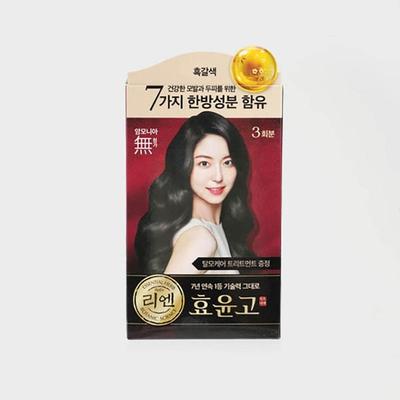 Lien Black Mobichaek Hyoyungo Cream Dye (Dark Brown)