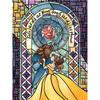 Disney Diamond Painting Beauty and The Beast Stained Glass Art Illustration 5D Full Diamond Art Mosaic DIY Embroidery Cartoon Wall Decoration