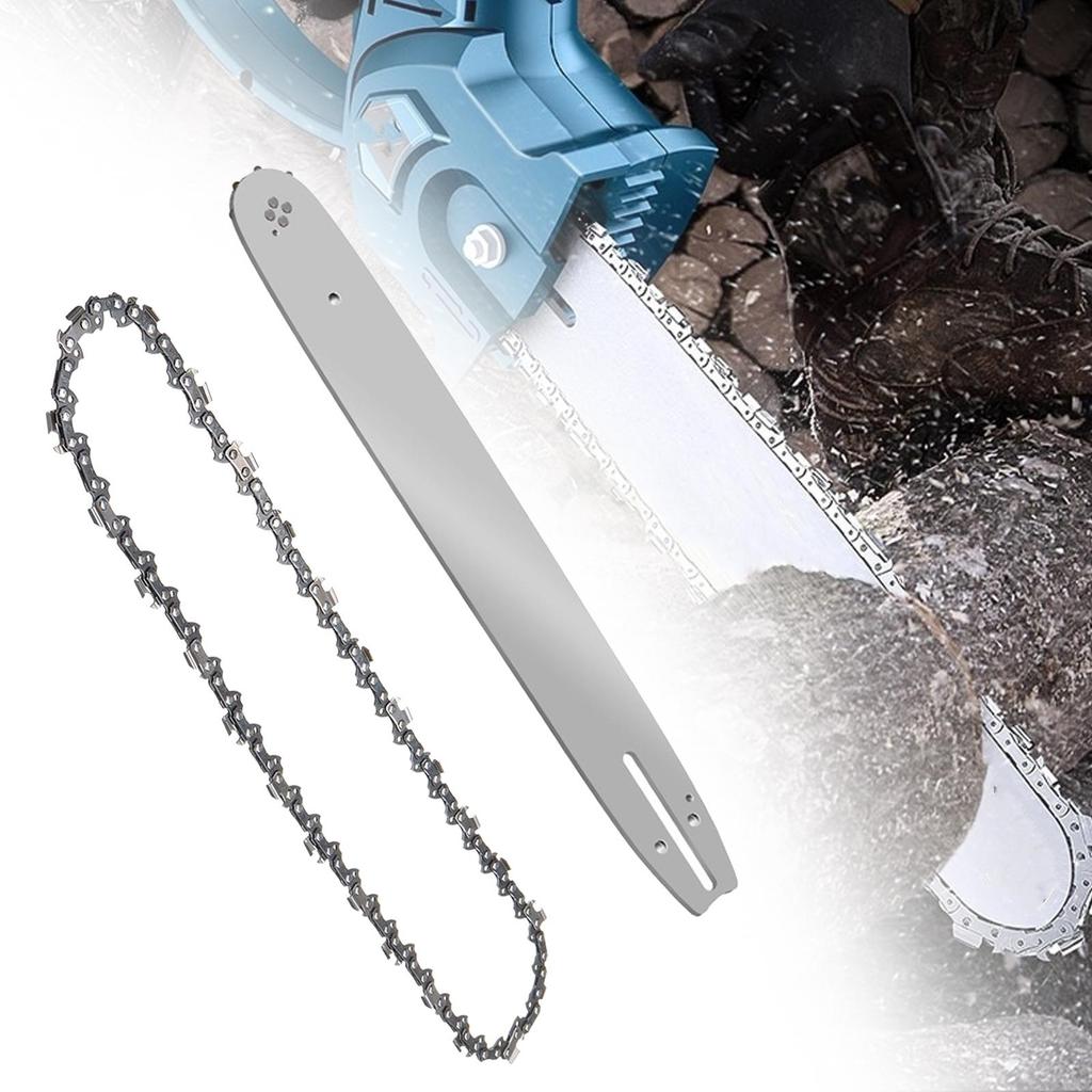 Chain Saw Guide Bar and Chain Saw Tool Accessories Repairer Tool Guide Saw Chain Easy Installation Replacement Saw Chain Bar