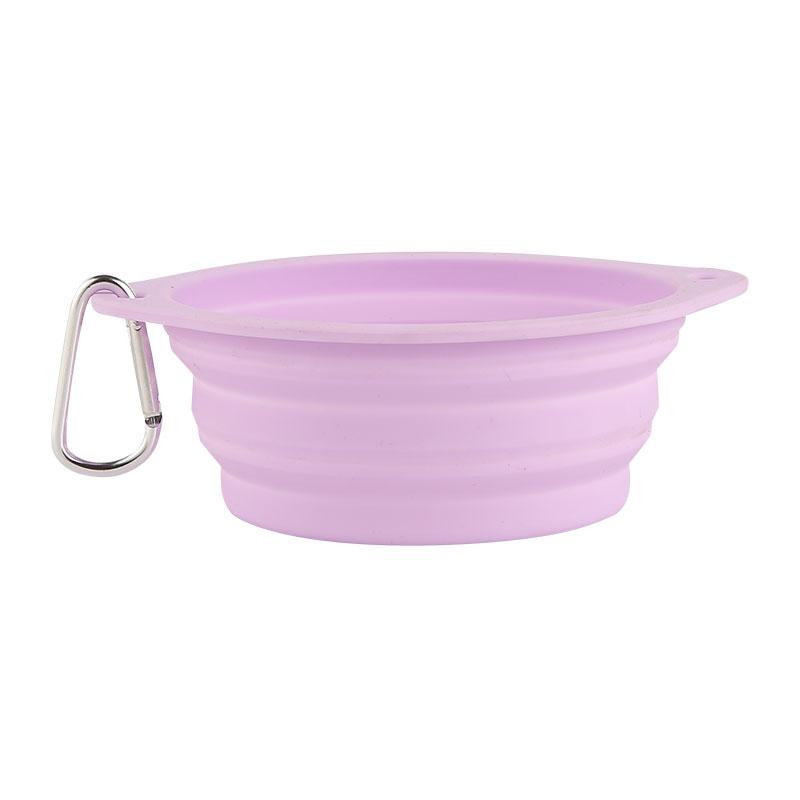 Small Order Custom Printed Pet Bowls - OEM Dog Dish Supplier Accepts 100pcs MOQ for Boutique Shops (Free Design Proof) (Purple,350ml&S) фиолетовый