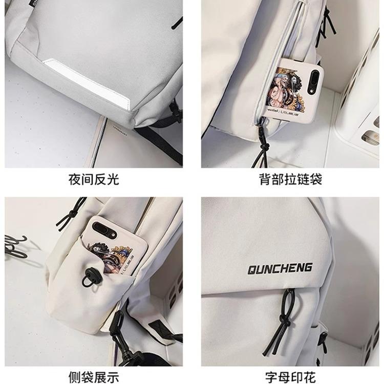 Crossbody Bag Men's Single Shoulder Small Backpack Men's Breast Bag Women's Cycling Sports Mountain Climbing Boys' Flat Light Mountaineering Bag