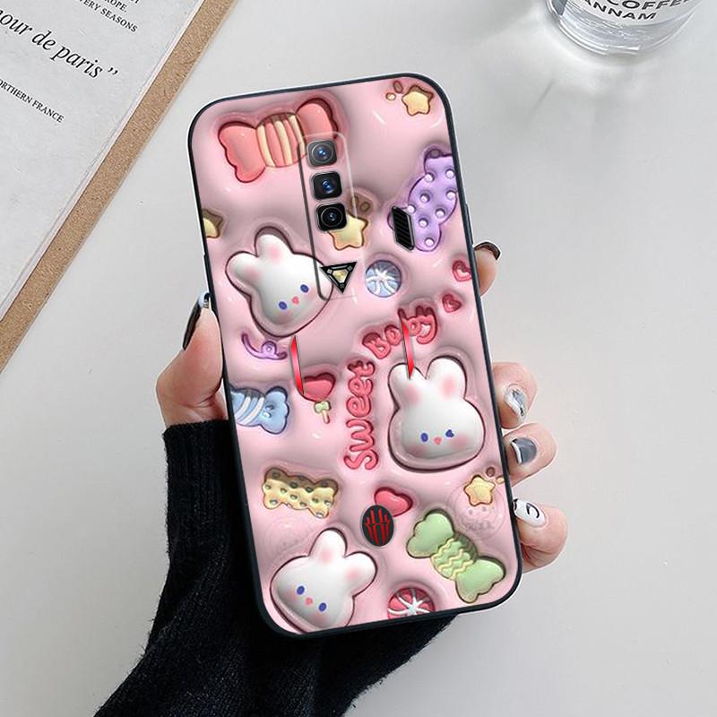 Für ZTE Nubia Red Magic 7 Hüllen 7Pro Mode Weiche TPU Silikon Rückseite Für redmagic 7 7S Pro 10 air Handyhüllen Fundas