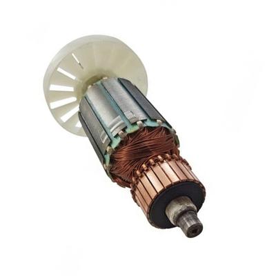 Rotor Armadura para Motor de Serra Circular KGS 216M 220-240V Peça de Reposição Apresentando Enrolamento de Fio de Cobre e Tampa Protetora