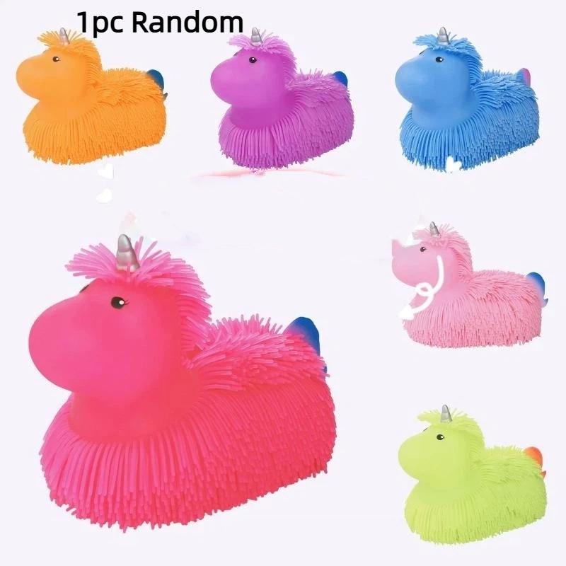 Funny Anxiety Aid Sensory Cute Dog Stress Relief Pvc Rabbit Decompression Children'S Prank Toy Large Size