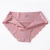 Set Seamless Silk Briefs Sexy Panties For Women Mid Waist Comfortable Girl Silk Panty Female Underpants Woman Lingerie M-Xl