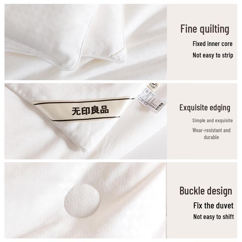 Muji 100% Tussah-Seide Winterdecke