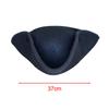 Halloween Pirate Hat Decor Tricorn for Masquerade Party