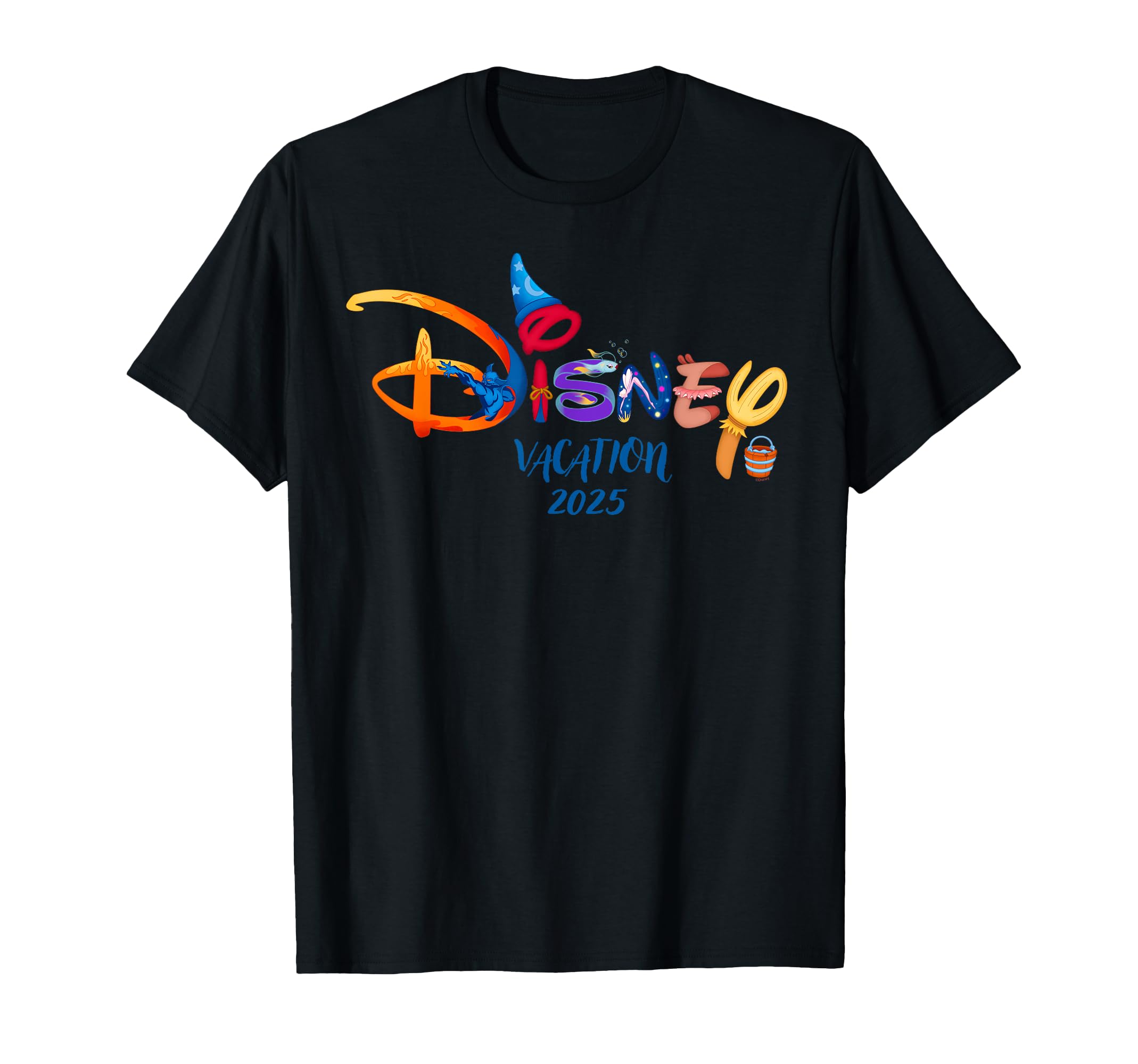

Disney Vacation 2025 Fantasia Logo Group Travel Matching T-Shirts