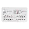 10 Packs Metal Dental Teeth Orthodontics Brackets Braces Mini Roth 022 Mesh Base 3 Hooks