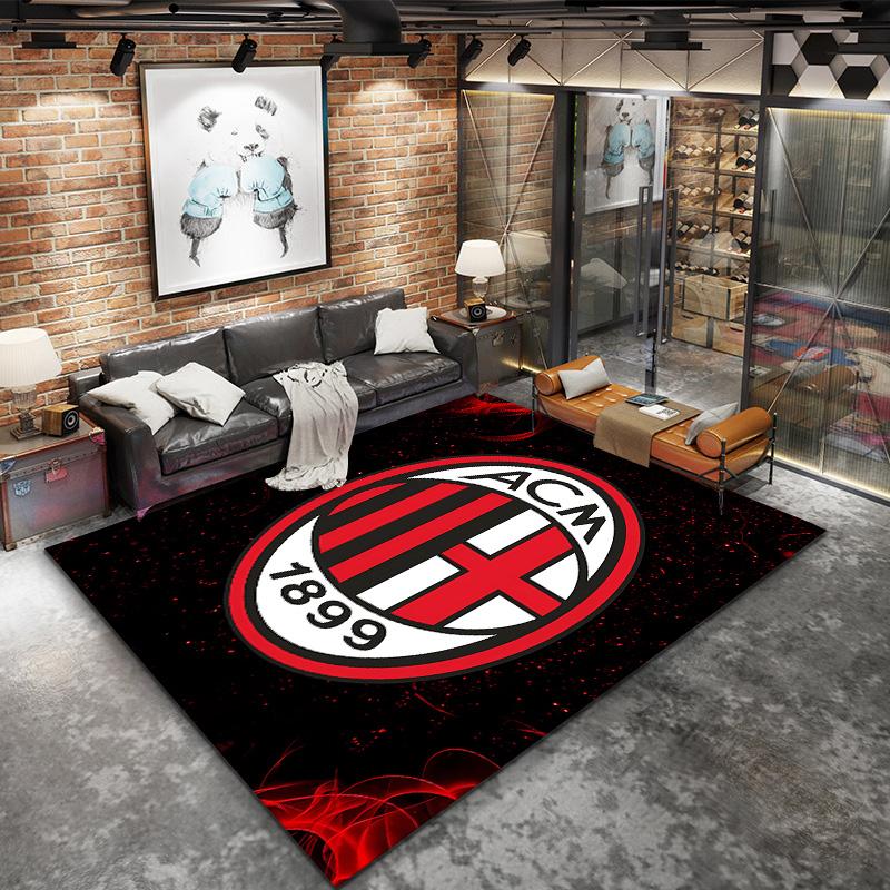 Ac Milan Carpet Rug For Living Room Bedroom Home Sofa Decoration Kids Play Nonslip Floor Mat