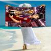 1pc Football Champion Celebration Cartoon Quick Dry Microfiber Bath Towel for Swimming Surfing Camping Unisex Holiday. SJT720126