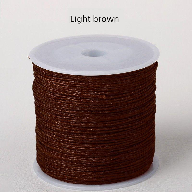No. 72 Jade Thread 100 M Handmade Braided Rope Bracelet Red Rope Braid Rope Thread Carrying Strap String Jewelry Thread DIY Material
