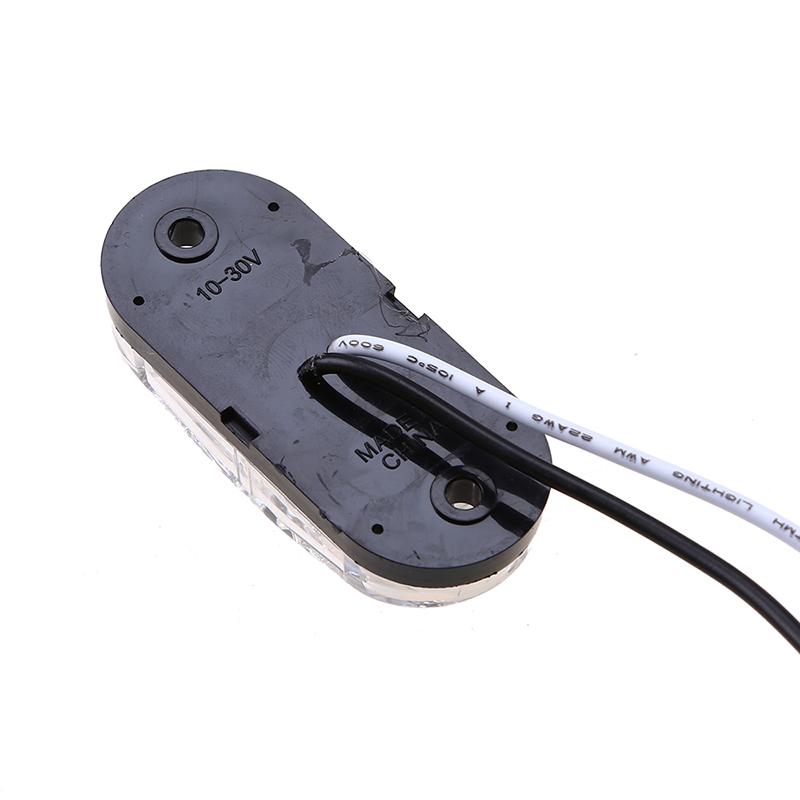 LED Clearance Marker Light Waterproof Tail Side Signal Lamp for Truck Trailer RV 12V