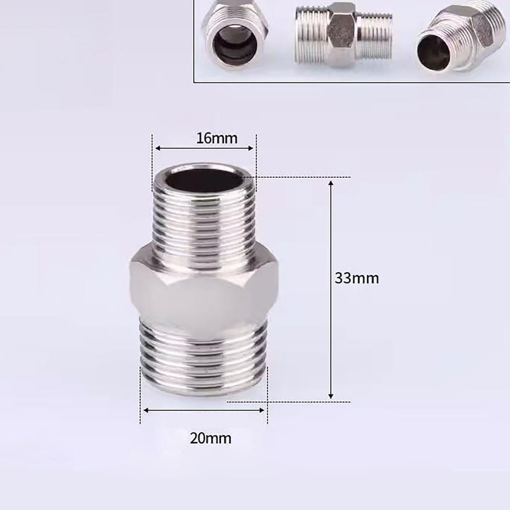 Upgrades Steel Water Pipe Fitting with Leak Proof Designs Steel Pipe Adapter Upgrades for Household & Garden Systems
