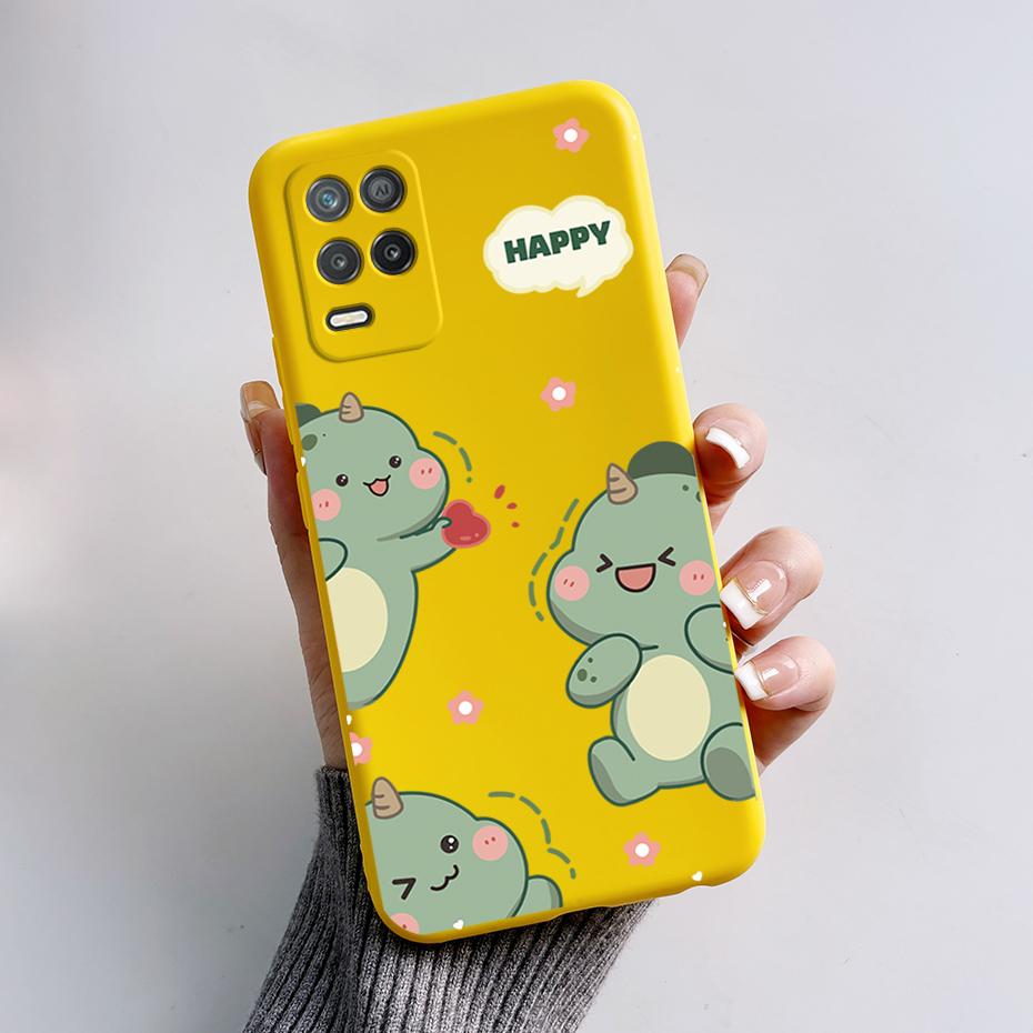 For Realme Narzo 30 5G Case Narzo30 RMX3242 Silicone TPU Cartoon Soft Phone Case For Ralme Narzo 30 5G Cover Coque Bumper Fundas