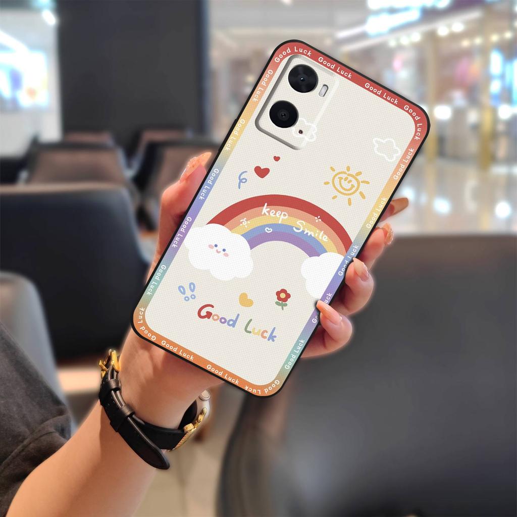 Fashion Design Shockproof Phone Case For OPPO A36 4G/A76 4G Cover Back Cover Waterproof Cute Durable Dirt-resistant TPU