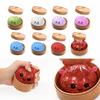 Christmas Edition Slow Rising Steamed Bun Toy - Stress Toy with Steamer 8.5cm