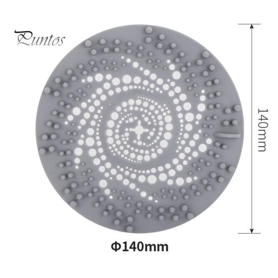 Spustowy łapacz włosów Super miękki, zapobiegający zatykaniu się TPR łapacz włosów Filtr prysznicowy korek uszczelniający osłona odpływu materiały łazienkowe