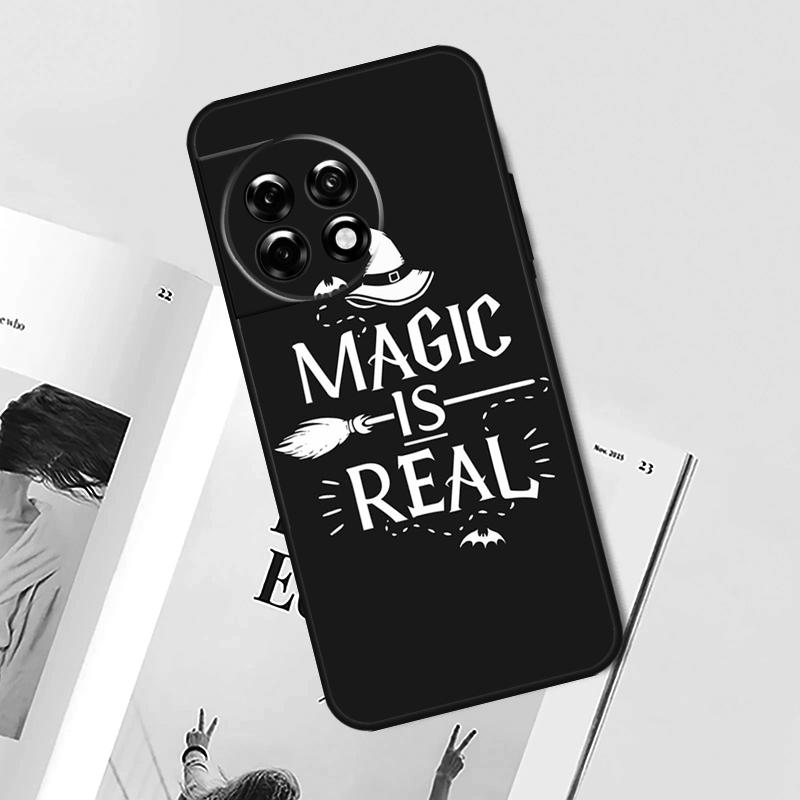 

Halloween Witch Cat Case For OnePlus Nord 5 CE 2 3 4 Lite N20 N30 OnePlus 13T 13R 12R 9 10 Pro 11 12 13 15 Cover OnePlus Nord CE5