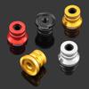 1 Pair Lightweight Bike Hub Nut Aluminium Zinc Zinc Alloy Quick Release Lever Nut Hub  Riding Tool