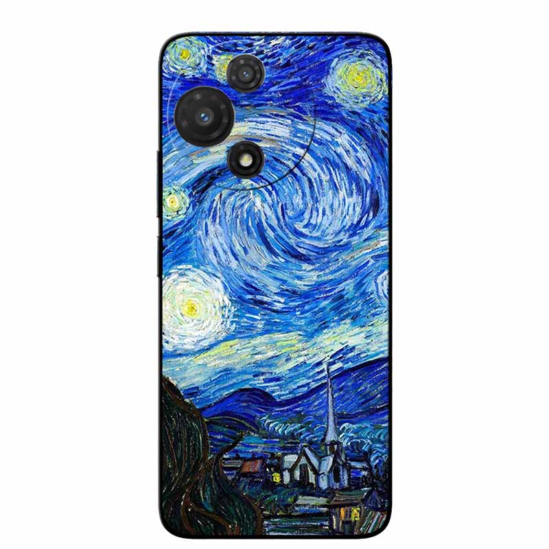 3D Cartoon Emboss Case For TCL 60R / TCL 60 SE NxtPaper Relief Embossed Retro Silicone Covers For 60 SE NXTpaper 5G Anime Bumper