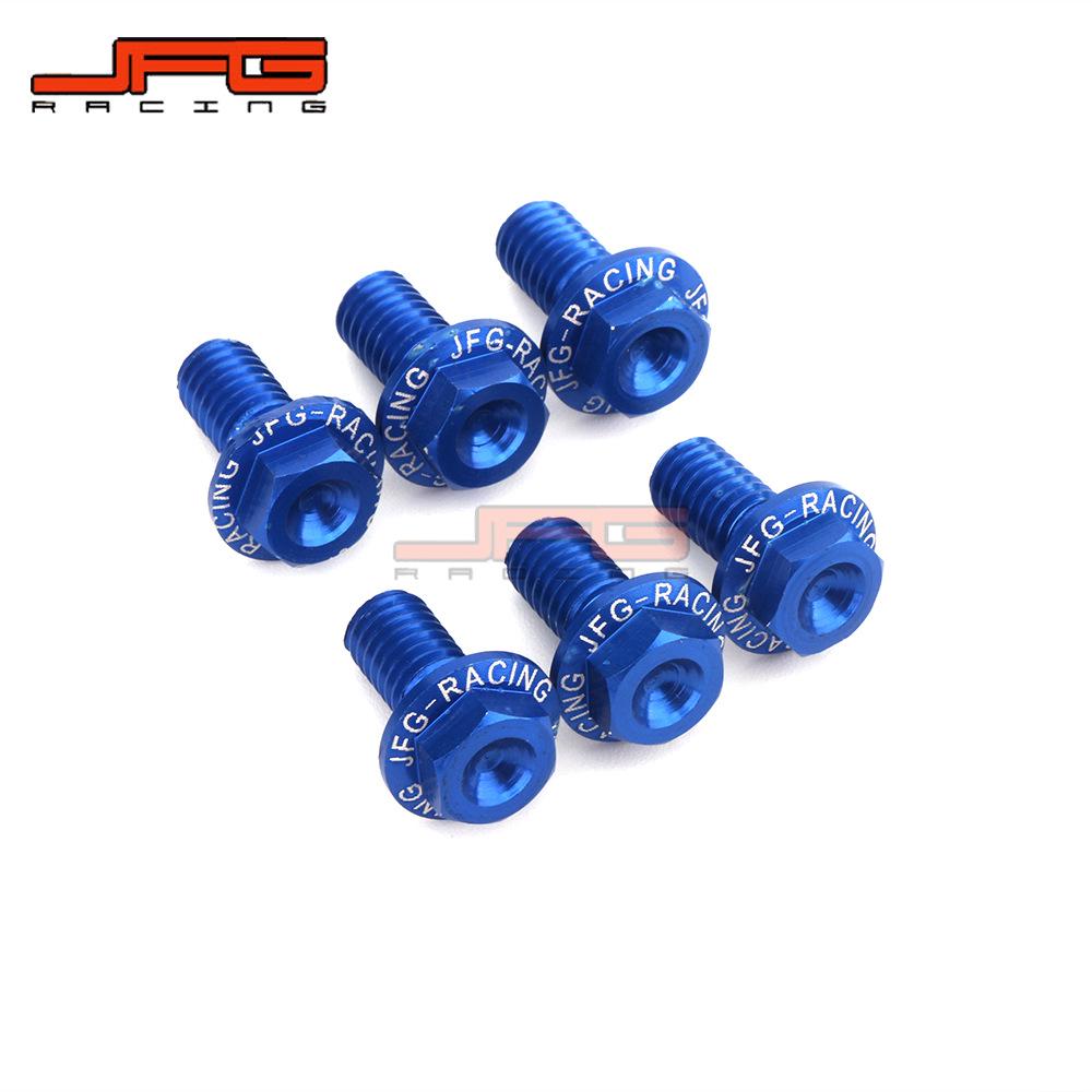 YZ125/YZ250/YZ250F/YZ450F Off-Road Motorcycle Fender Screws for Modifications