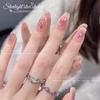 3D-Nagelaufkleber in Gold und Silber – Internet Trend – Kleine selbstklebende Stern-Dekorationen