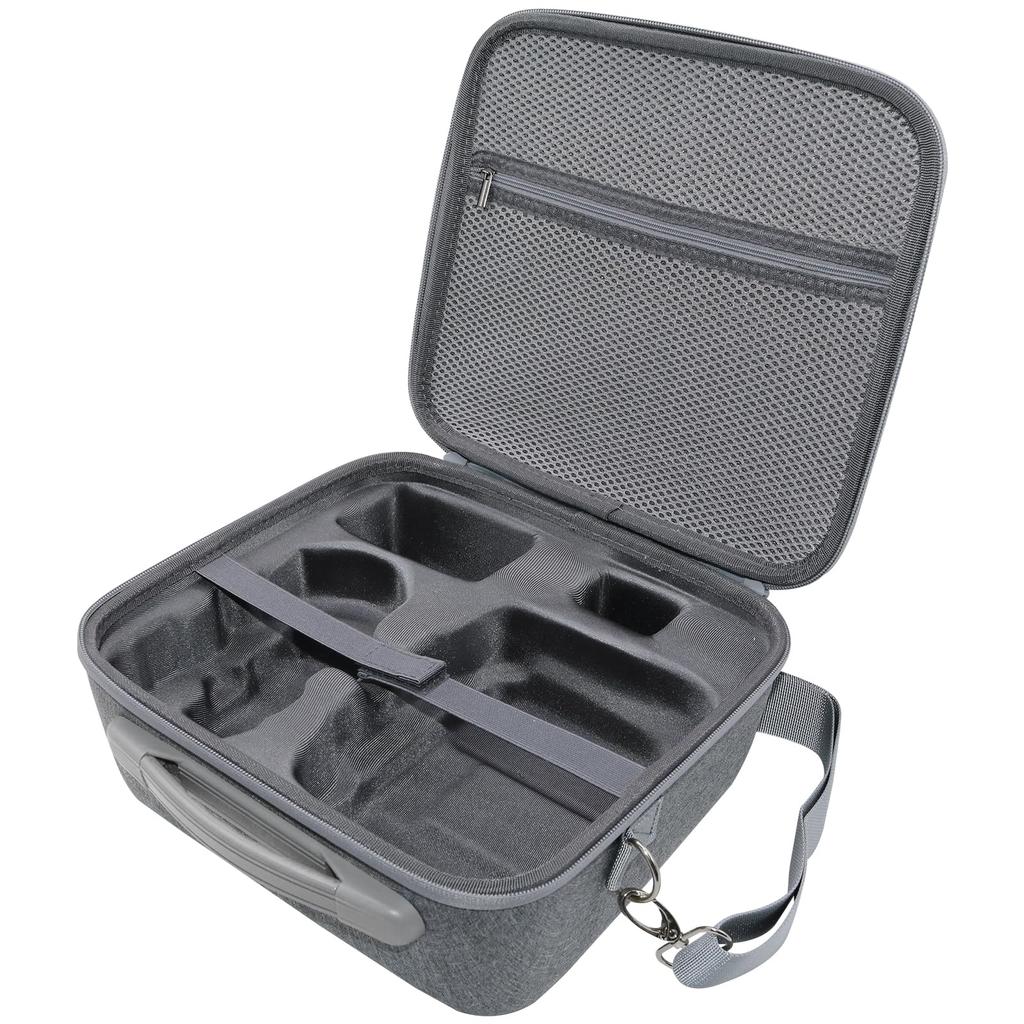 CowGoldChild Case Compatible with DJI Mini 4 Pro, Mini 3, and 3 Pro Drones, Fly More Combo Bag, Mini Portable Carrying Protector Set with Pouch and