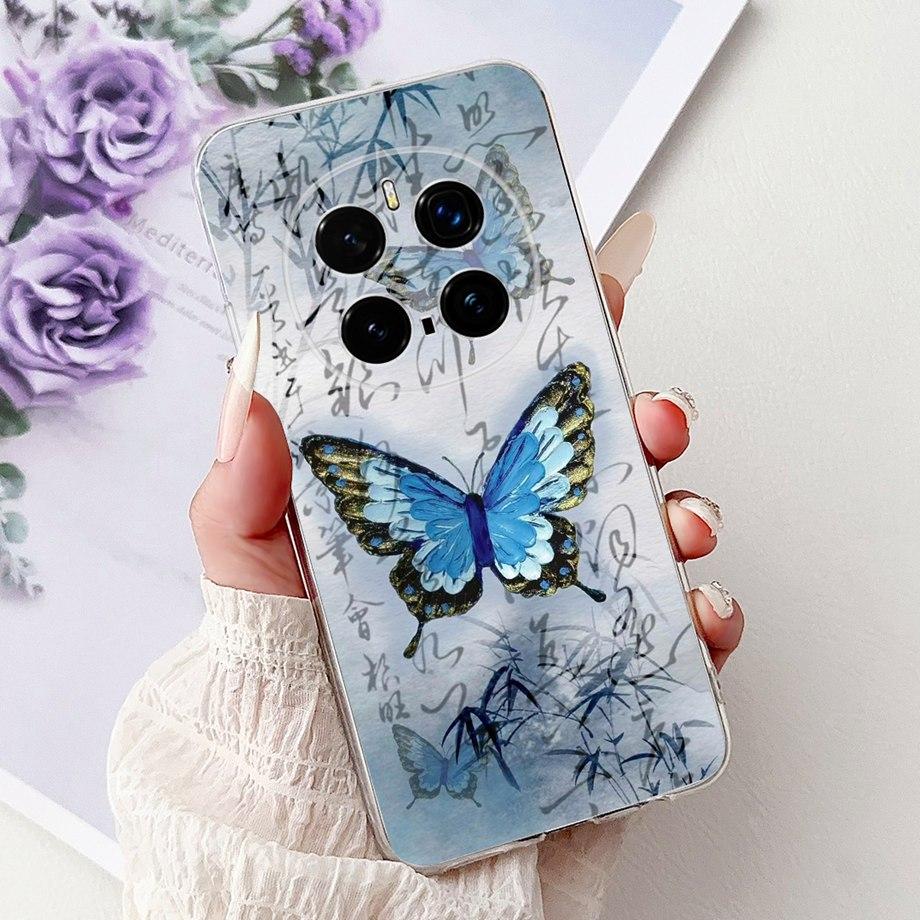 Soft Liquid Silicone Back Cover For Honor Magic 7 Pro Magic6 Lite Magic 5Lite Phone Case Marble Gothic Style Cartoon Clear Coque