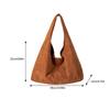 Multipurpose Slouchy Bag Office Handbag Work Bag for Women Retro Shoulder Bag Underarm Purse for Business and Travel  Green
