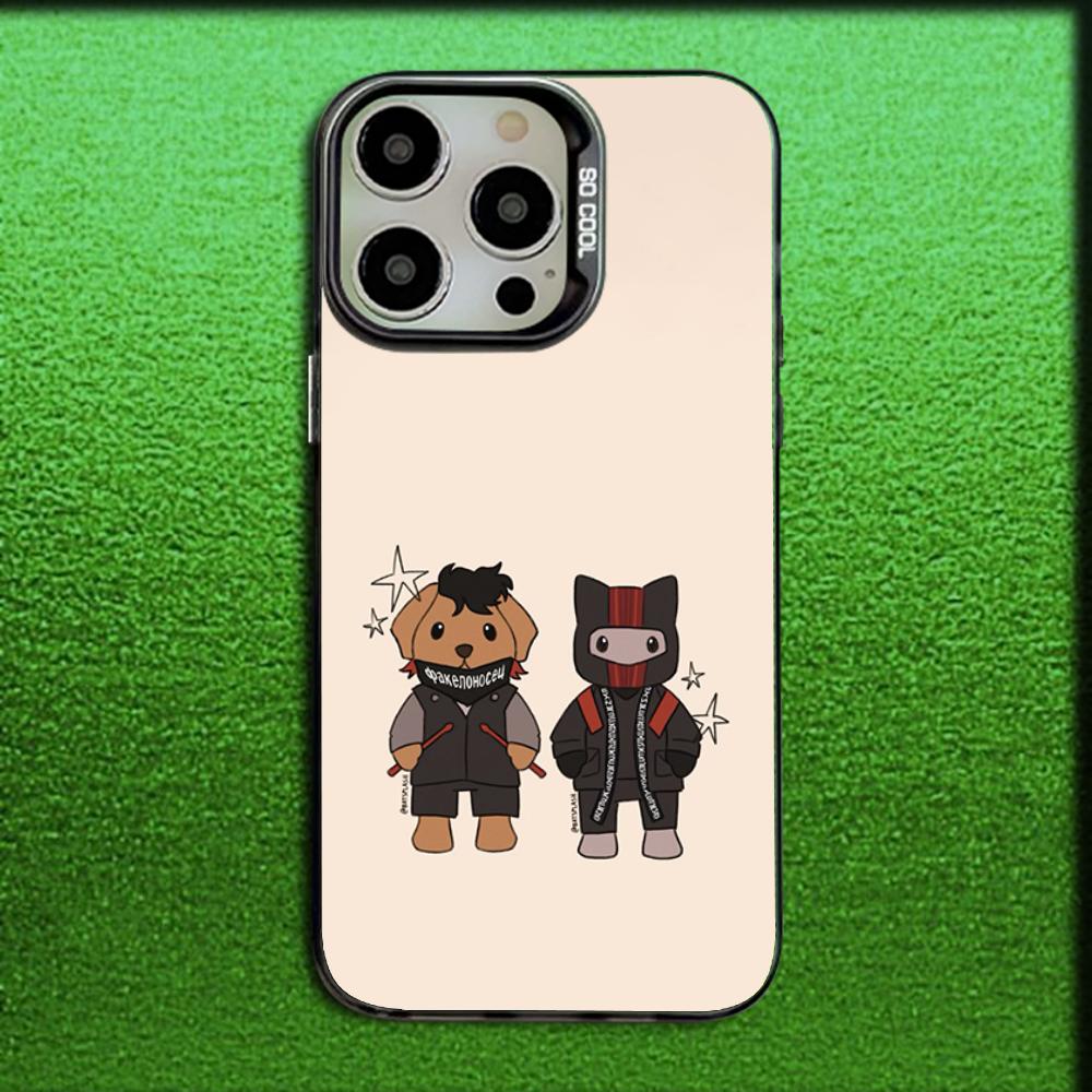 

Cartoon Cute T-Twenty One Pilots Phone Case For iPhone 16,15,14,13,12,11,Mini,Pro,MAX Gray Matte Silicone Black Cover iPhone16