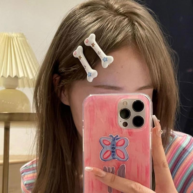 10×Women Dog Bone Designs Hairpin Creative-Popular Hair Clips Girl Charms Lovely Hair Barrettes Styling Hair Accessories