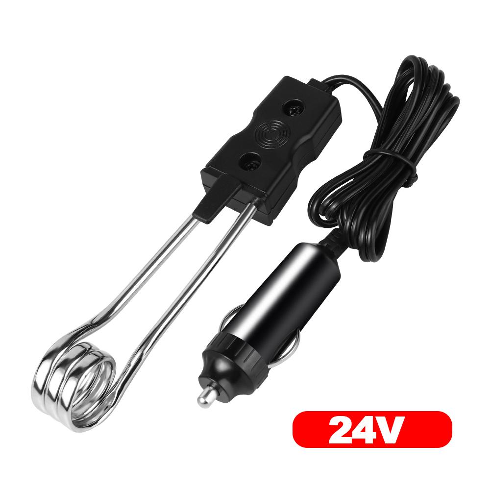 12V 24V Car Immersion Heater Portable High Quality Warmer 120W Electric Fashion Durable Auto Electric Tea Coffee Water Heater