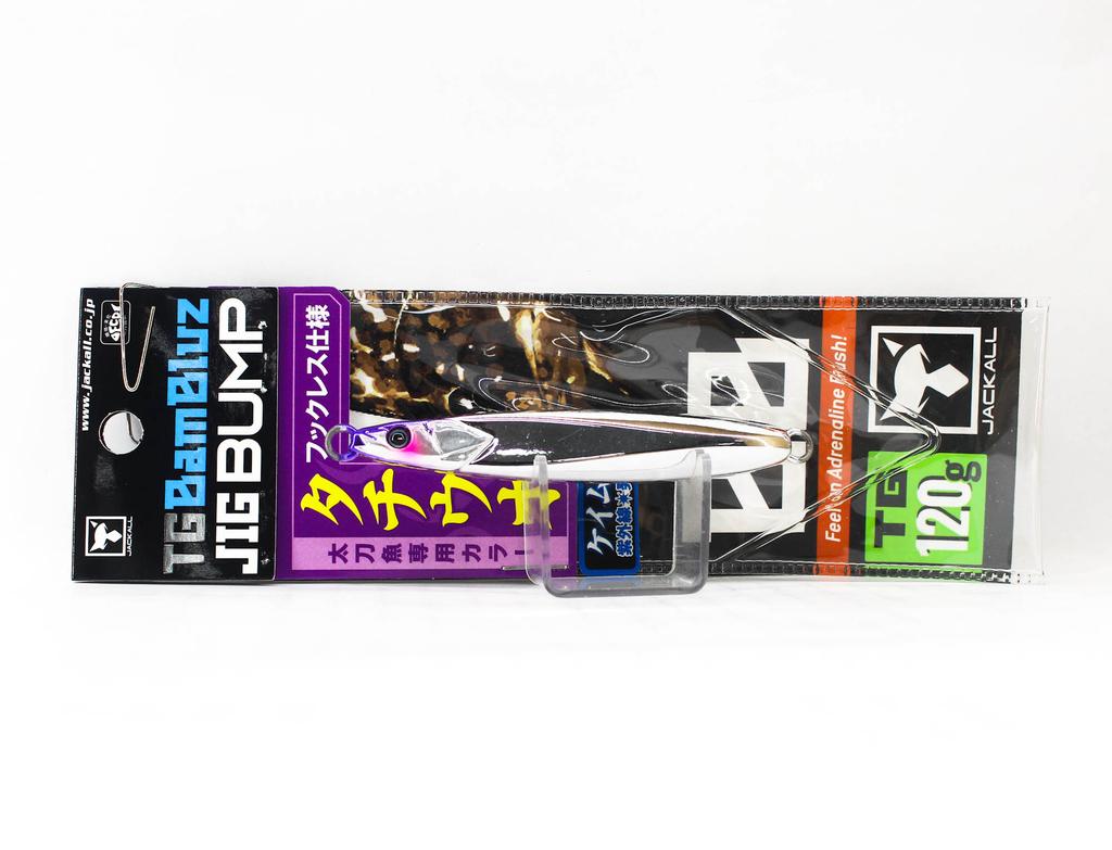 Jackall Metal Jig Bambluz Bump TG Tungsten 120 Grams UV Mirror SL (5127)
