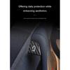 For Tesla Model Y Juniper 2025 Carbon Fiber Door Switch Button Trim Stickers Model 3 Highland Open Door Button Sticker Accessory