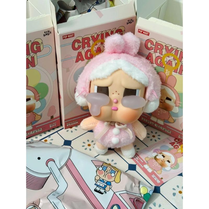 2025 new Crybaby Blind Box Crying Again Series Vinyl Doll Toy Animal Pendant Keychain Mystery Box Gift High Quality Version