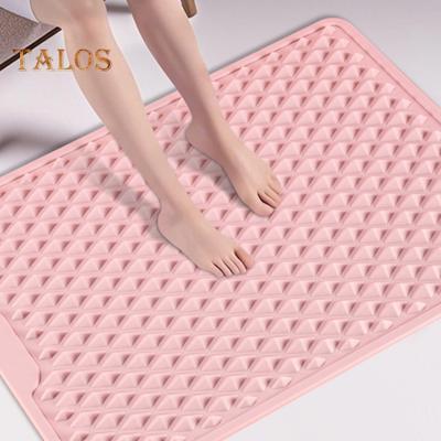 Foldable Foot Massage Mat Non-Slip Wear Resistant Anti-Fatigue Double-Sided Silicone Cushion Portable Foot Reflexology Pad