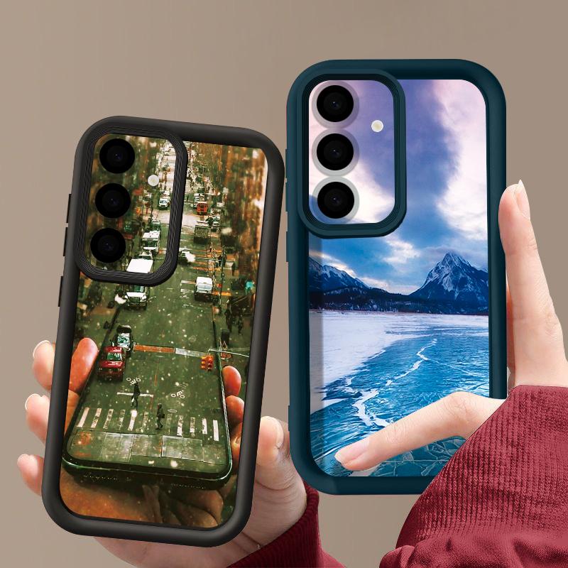 Beach Coast Print Case For Samsung A57 A37 A27 A17 S26 Ultra S25 FE A56 A36 A26 A16 A55 A35 A25 A15 A54 5G S21 S22 S23 S24 Plus Shockproof Cover