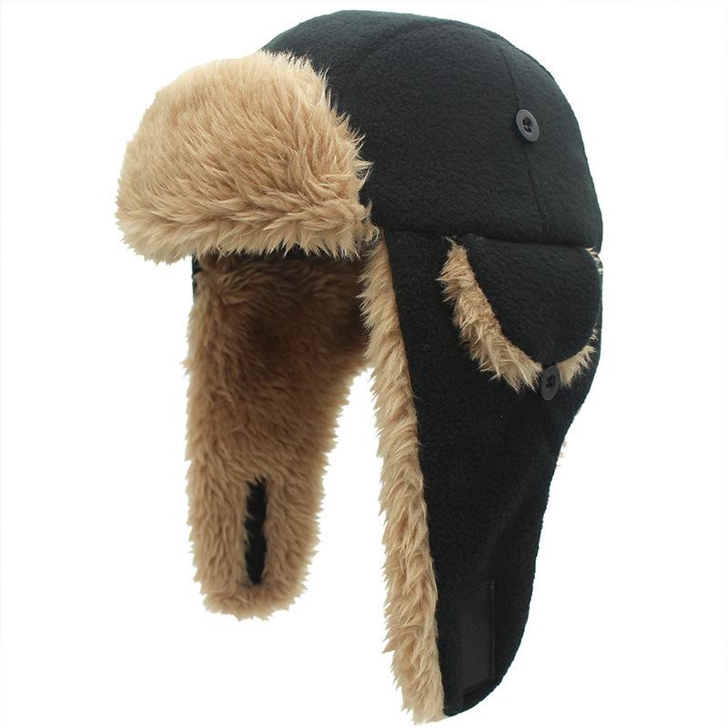 

Детская шапка Осень Зима Детская Зимняя Детская Зимняя Шапка с Ушками Мальчики Теплая Ветрозащитная Шапка-Ушанка Женская 53CM (1-5 years old)