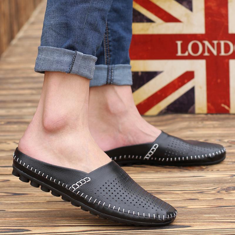 New Style Leather Shoes Men Slip On Business Shoes For Men Loafers