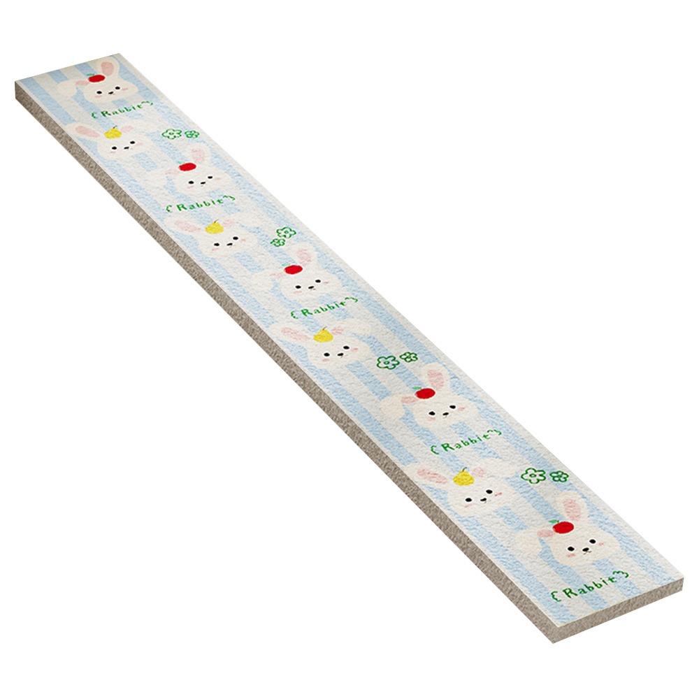 Wood Pulp Cotton Sponge Mat Cartoon Dish Drying Mat Sink Countertop Absorbent Pad  Kitchen Supplies
