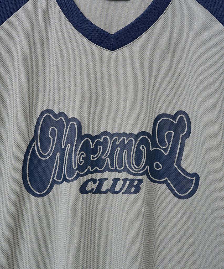 MOZMOZ Sporty Air Mesh Short Sleeve Jersey T-Shirt Navy