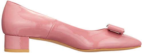 JILL STUART SHOE Women's Rain Shoes, Ribbon Motif All-Weather Pumps, Pink Enamel, Size 23.0 Cm, E