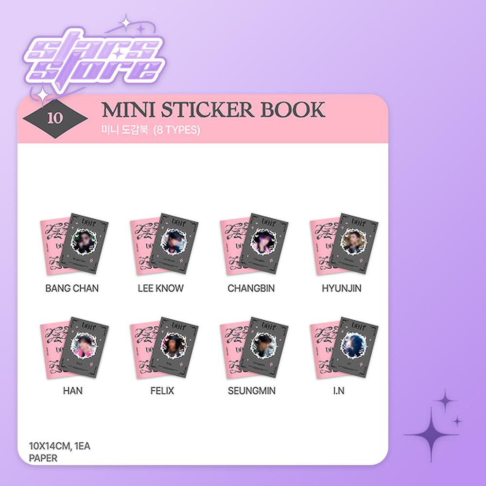 Stray Kids Neuer Merch - 'Do it' POP-UP STORE Mini-Stickerbuch