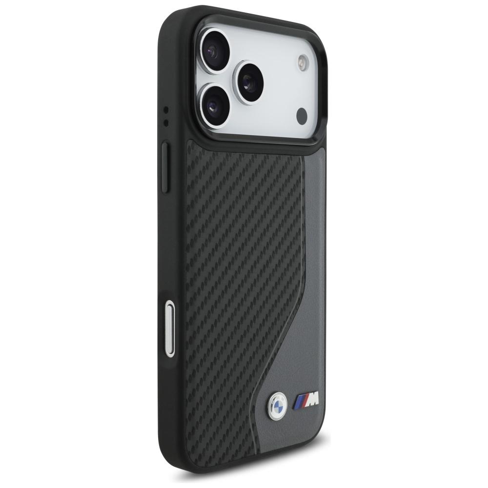 BMW M Carbon Logo MagSafe Hülle für iPhone 17 Pro Max Anthrazit